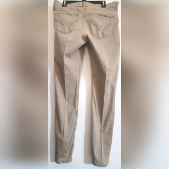 Hollister Womens Skinny 5-Pocket Tan Pants Size 28 x 30 - Picture 2 of 9